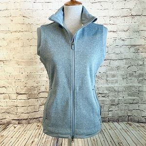 Nike Golf Vest Tournament Pro Steel Blue Sweater Puffer Combo Material Small